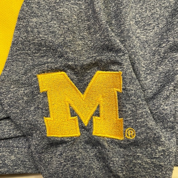 Champion Michigan Block M Logo Athletic Shorts - Picture 2 of 4